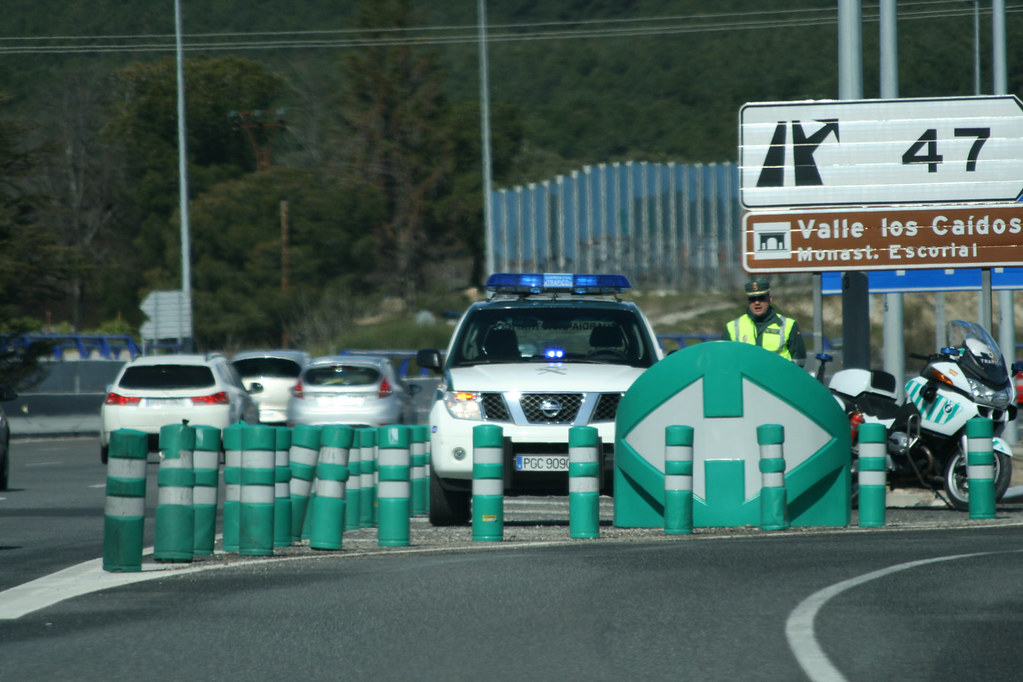 control guardia civil